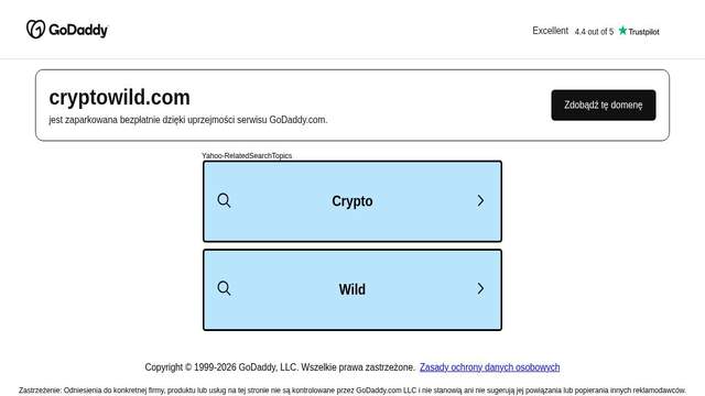 CryptoWild casino screenshot